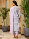 Libas Women'S Pure Cotton Kurta Set (278660R Off White Xl