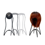 Red by Kiss One Touch Wig Stand, Collapsible & Sturdy, 17Heavy Duty Travel Wig Stand with Nonslip Grip & Rubber Feet for Eas