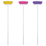 The Original Soft Sweep Magnetic Action Broom 4 Brooms Purple, Pink, Blue, Yellow