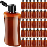 Domensi 36 Pcs 3.4 oz Travel Bottles Bulk Plastic Squeeze Lotion Bottles with Flip Cap Small Portable Travel Leak Proof Refillab