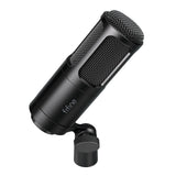 FIFINE XLR Dynamic Microphone, Vocal Podcast Microphone with Cardioid Pattern, Studio Metal Mic for Streaming Voice-Over Dubbing