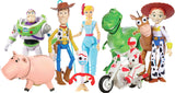 Mattel Disney and Pixar Toy Story Storytellers Figure Pack, 9 Figures & Vehicle, Woody Buzz Rex Forky Bo Peep Duke Caboom & Toy 