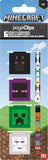Trends International Minecraft Magnetic Page Clips Stationery, 2.25 x .022 x 8.25, Multicolor(6-Pack)