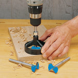 Jig It Drill Guide For Hand Drill & Presses - Durable & Versatile 90 Degree Drill Attachment Compatible W/Forstner Bits, Drill S