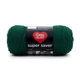 RED HEART Super Saver Yarn, 1 Pack, Hunter Green