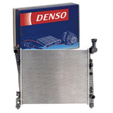 DENSO Radiator compatible with Jeep Grand Cherokee 3.6L 5.7L 6.4L V6 V8 2011-2017