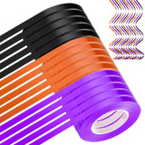 LACNNY Halloween Curling Ribbon,15 Rolls Black Orange Purple Curling Ribbon 3/16 x 11-Yard ea. for Gift Wrapping Balloon Ribbon