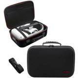 Nexigo Hard Carrying Case For Oculus Quest 2 And 3 With Elite Strap All-In-One Lightweight Vr Gaming Headsets And Controllers Accessories Hard Protective Travel Case With Shoulder Strap (Black) -Like New