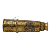16 Spyglass Nautical Handheld Brass Telescope with Box/Case Religious Gifts for Boys - Engraved with Quote JOSHUA 1:9 - Be Str