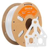 ERYONE Glass Fiber PETG Filament 1.75mm +/- 0.03mm, 3D Printing Filament PETG GF, 1kg (2.2 LBS)/Spool, White
