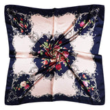 Gustave 35 Inch Silk Like Satin Square Hair Scarves & Wraps Headscarf For Women, Sleeping
