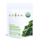 KOYAH - Organic Greens Blend Powder (Equivalent to 30 Cups Fresh Greens): Freeze-Dried, Whole-Vegetable
