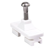 Sea-Dog 273261-1 Track Mount Hinge Fitting, Side Slide - White, Pair