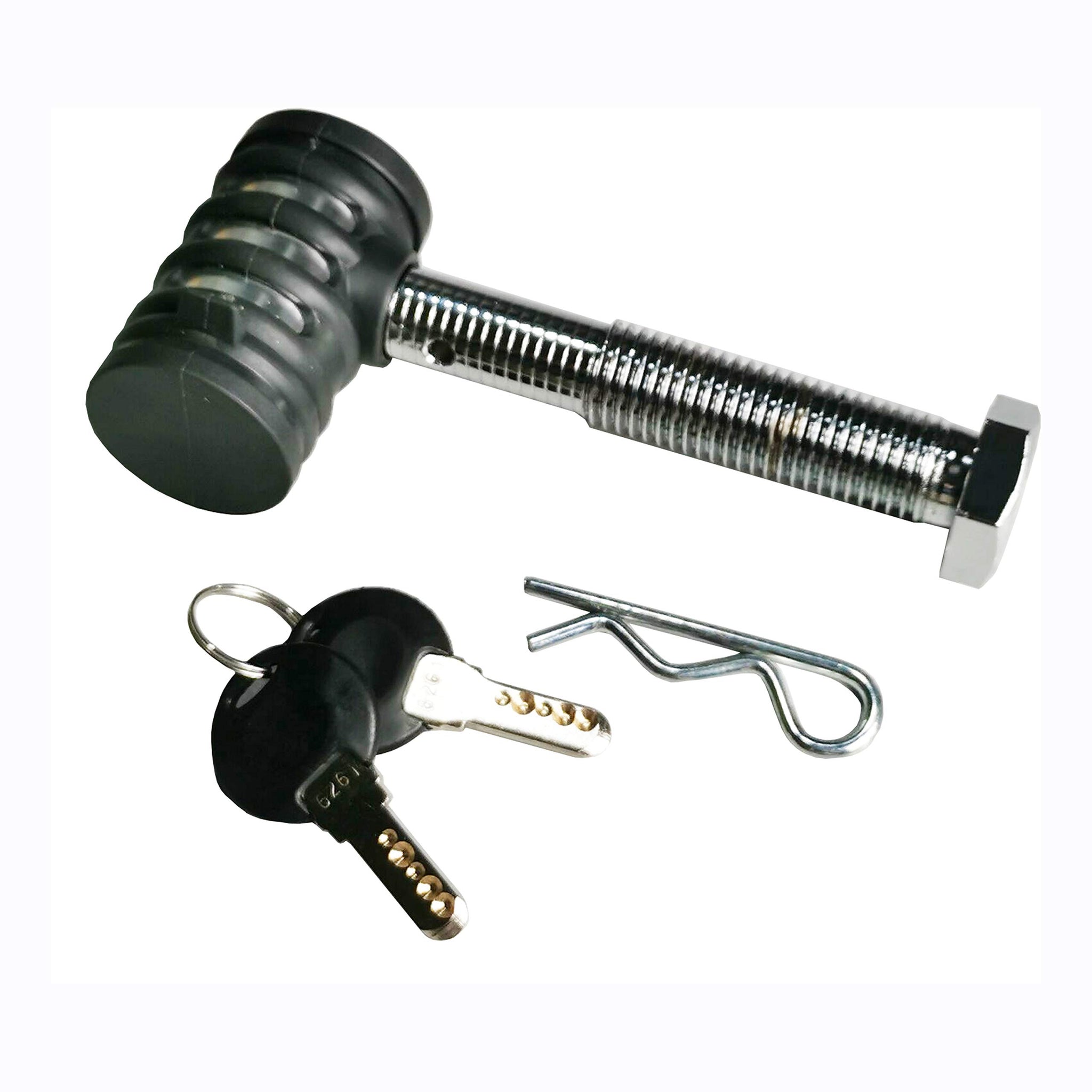 MaxxHaul 50376 Threaded Hitch Locking Pin for MaxxHaul Models 70210, 50250 & 50606 Bike Racks with Compatible Parts ONLY, M16 Th