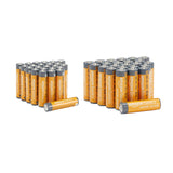 Amazon Basics AA & AAA High-Performance Alkaline Batteries Value Pack - 24 Double AA Batteries and 24 Triple AAA Batteries (48 C
