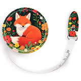 Mengduxd Retractable Mini Tape Measure, Auto-Retract, Premium Leather Tape Measure, Dual-Sided Ruler, Ideal for Fabric Cutting, 