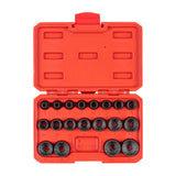 TEKTON 3/8 Inch Drive 12Point Impact Socket Set, 19Piece (624 mm) | SID91306