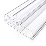 Oterri Clear Writing Desk Pad, 18x36Heat Resistant Waterproof PVC Round Edge Durable Desk Protect Mat, Anti-Static Writing M