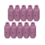 RIVERWELD TIG Alumina Nozzles Ceramic Shield Cups 10N50 4# 1/4 6.5mm Orifice for QQ300 PTA DB SR WP 17 18 26 TIG Welding Torch P