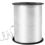 VISPAD White Curling Ribbon, Balloon String 500 Yard for Gift Wrapping, Curly Ribbons, 3/16 for Florist Flower, Baby Shower, Val