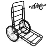 GYMAX Deer Cart, 550 lbs Folding Game Carts with Double-Layer, 20 Big Wheels, All-Terrain Heavy-Duty Deer Cart Game Hauler for H