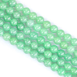 Natural Green Aventurine Beads 8mm Round Stone Beads for DIY Bracelets Necklace Earrings Making 45pcs