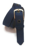 Generic Xxl Oversize Plus Size Extralarge Nevy Blue Denim Material Jeans Belt