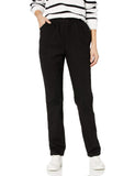 chic classic collection Womens Stretch Elastic Waist PullOn Legging Pant Black Denim 16