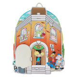 Loungefly Hey Arnold! Sunset Arms Boarding House Mini Backpack