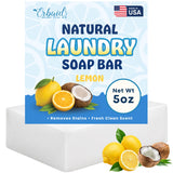 Laundry Soap Bar Natural Stain Remover for Clothes, Non Toxic Detergent