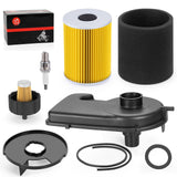 Air Filter + Cover Cap + Oil Filter w/Seal for Yamaha Golf Cart G2 G5 G8 G9 G11 1985-1995