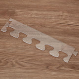 INFUNLY Dovetail Stitch Router Template 3.54 15.75 Acrylic Router Template Pitch Dovetail Template Router Tray Template Clear C