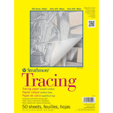 Strathmore 300 Series Tracing Paper Pad, Tape Bound, 11x14 inches, 50 Sheets (25lb/41g) Artist Paper for Adults and Students, 
