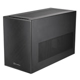 Sg17 Black, Sff Chassis Alu Black Bezel + Steel Bodym-Atx M/B 1* 3.5 Drive Bay Or 2.5 Bay 2*2.5 Bay3*120Mm Side Fan Slot
