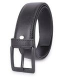 Zacharias MenS Italian Leather Belt It01 (Black;Free Size) (Pack Of 1)