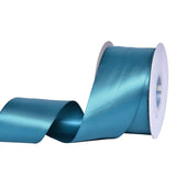Ribest Teal Double Faced Satin Ribbon, 2 Inch 25 Yard Ribbon for Crafts Gift Wrapping Bows Wedding Party Decoration Bouquet