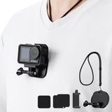 K&F CONCEPT Magnetic Action Camera Chest Mount for GoPro Hero 13/12/11/10/9 Black, DJI Osmo Action 5 Pro/4/3/2 and More Action C
