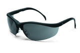 MCR Safety KD112AF Klondike Safety Glasses with Black Matte Frame and Gray AntiFog Lens