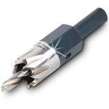 McJ Tools 3/4 Inch HSS M2 Drill Bit Hole Saw for Metal, Steel, Iron, Alloy, Ideal for Electricians, Plumbers, DIYs, Metal Profes