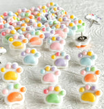 30 Pcs Cute Push Pins,Decorative Thumb Tacks,Animal Push Pins for Photo Wall Maps,Memo Note,Bulletin Board or Cork Boards,Multi-