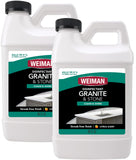 Weiman Disinfecting Granite and Stone Countertop Cleaner and Polish Safely Cleans & Shines Marble, Quartz Quartzite Slate, Lim