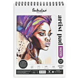 Scholar 270 GSM Artist Pad Meastro (Wire Bound, 24 Sheets) (A4)