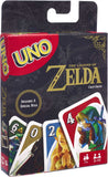 Mattel Games Uno The Legend Of Zelda Card Game For Family Night With Graphics From The Legend Of Zelda & Special Rule