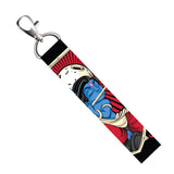 Isee 360 Blue Krishna Lanyard Tag With Swivel Lobster For Gift Luggage Bags Backpack Laptop Bags L X H 5 X 0.8 Inch