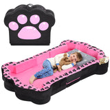 whiffee Portable Toddler Floor Bed,Foldable Toddler Travel Bed with Washable Cover for Kids,Soft and Safe