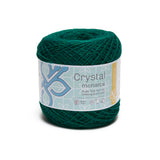 Crystal [100grs] - Monarca - Fine Mexican Crochet Thread Yarn for Clothing and Crafts - Color 060- Dark Emerald 011B