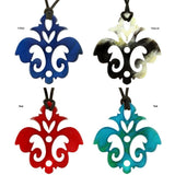 Orchid Pendant Necklace