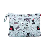 Damero Cloth Diaper Wet Dry Bag with Handle for Swimsuit, Pumping Parts, Wet Clothes and More, Ideal for Travel, Exercise, Dayca