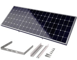 Bltezeit DC35V 25W Solar Panel Powered Charger Kit with Mount Bracket High-Efficiency for ME-GO-600 Automatic Sliding Gate Opene