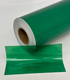 Transparent Vinyl Tape with Self-Adhesive. (8 inch x 25 ft, Green)